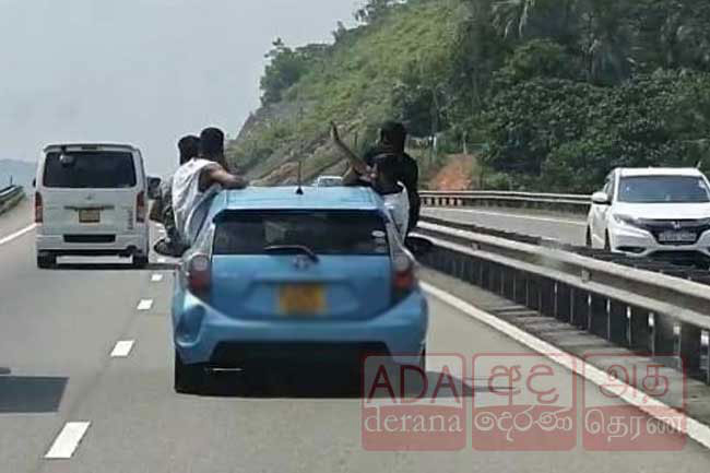 Four youths arrested over video clip of unsafe driving on expressway