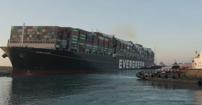 Egypt seizes ship that blocked Suez Canal over $900m compensation claim