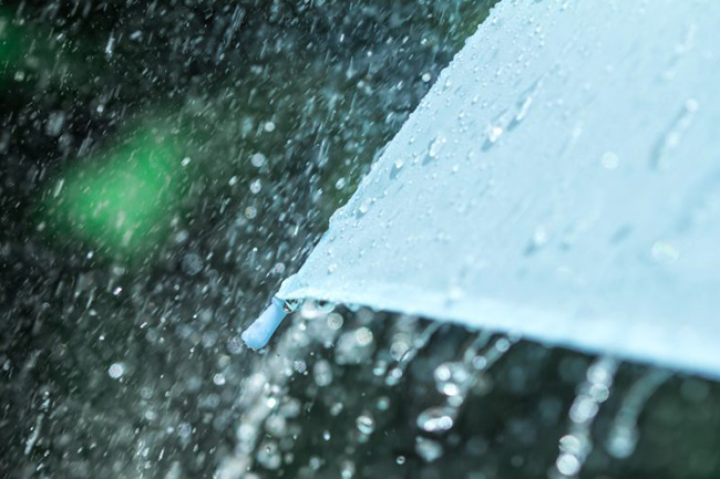 Rainfall above 75 mm possible in three provinces