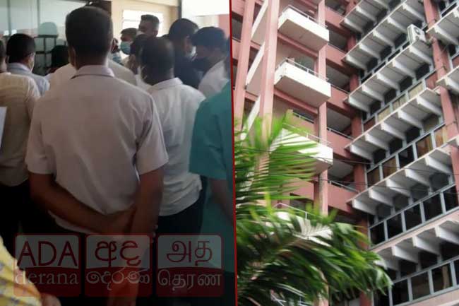 Tense situation at State Engineering Corporation as employees hold chairman hostage