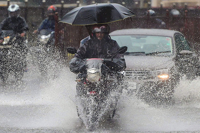 Four provinces to receive heavy rains of about 100 mm