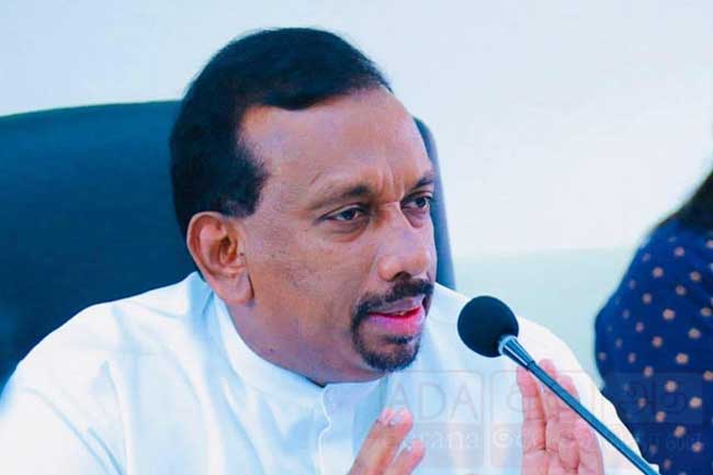 Minister Mahindananda Aluthgamage in self-quarantine