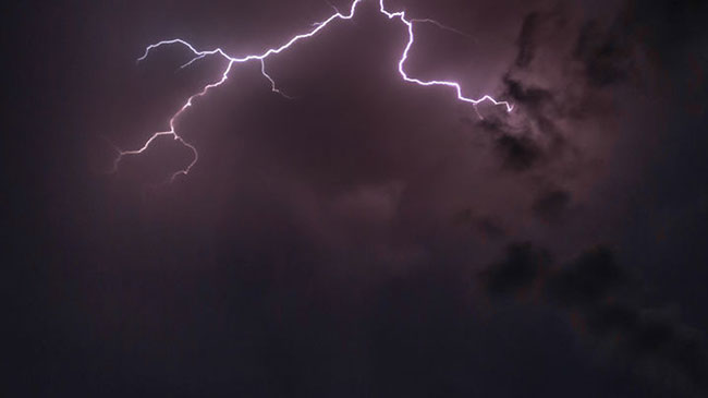 Weather advisory issued for severe lightning