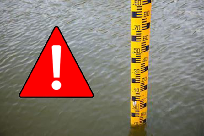 Warning issued for rainfall above 200 mm and possible minor floods