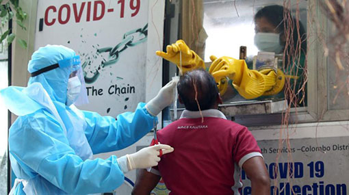 Sri Lankas daily coronavirus cases count climbs to 2,249