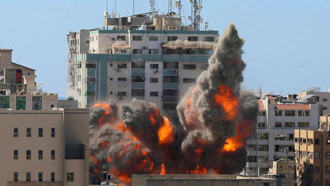 Israel PM vows to continue strikes as conflict with Gaza enters seventh day
