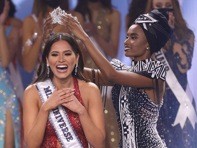 Miss Mexico Andrea Meza crowned Miss Universe 2021