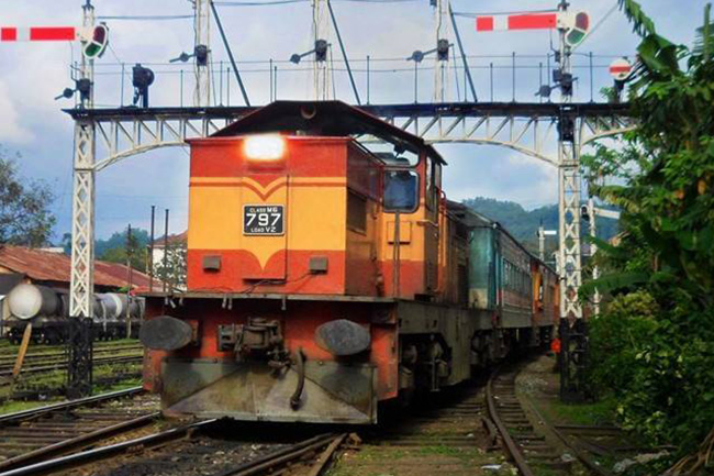 Passenger train operations halted temporarily
