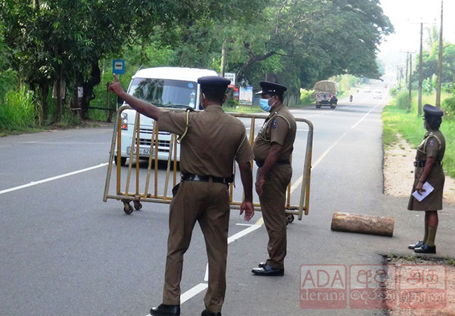 Six more areas isolated in four districts