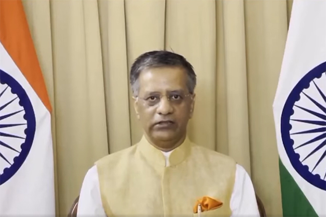 Indian High Commissioner delivers special message for Vesak