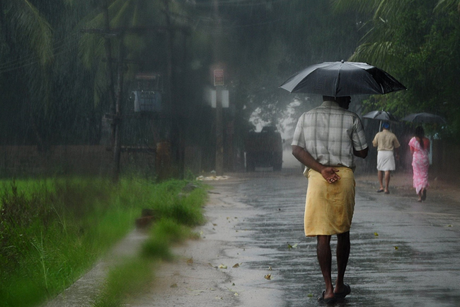 Showers possible in parts of the island today