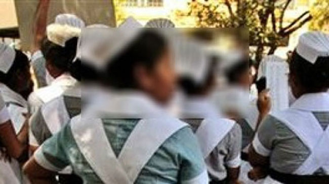 Nurses go on sick leave