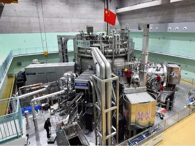 China runs artificial sun at 120 million Celsius for 101 seconds, sets new world record