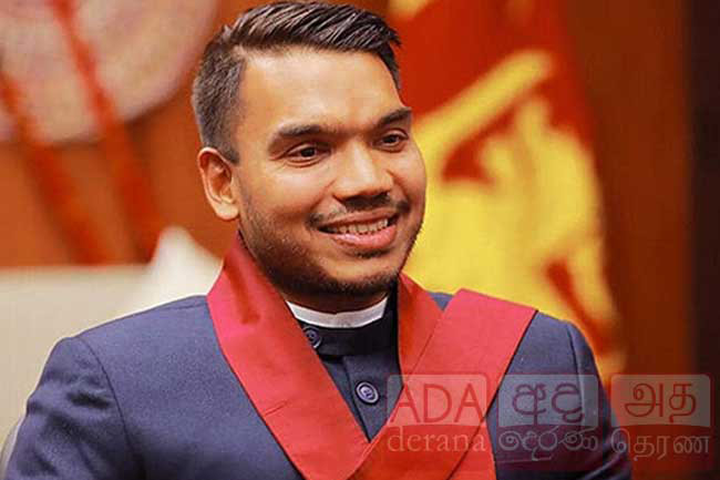 Namal given new state ministerial portfolio