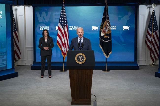 US announces global COVID-19 vaccine sharing plan