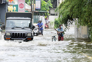 Inclement weather...