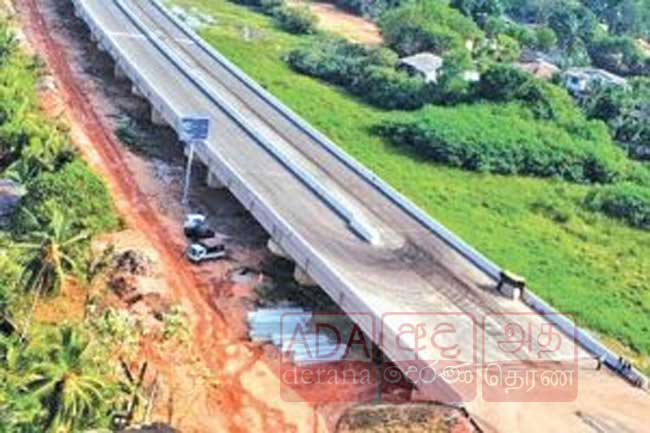 Construction of Central Expressway in Gampaha paused