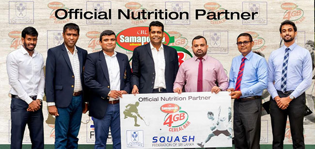 CBL Samaposha joins hands with Sri Lanka Squash Federation