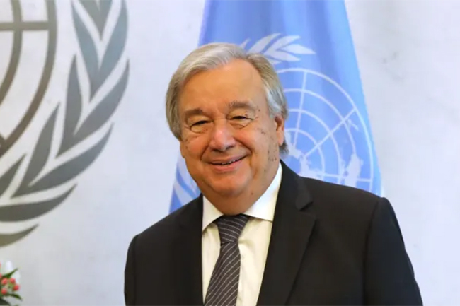 Antnio Guterres sworn in as UN chief for second term