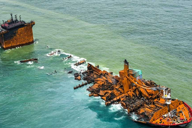 X-Press Pearl: Five sub-committees to assess damages caused by shipwreck