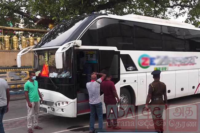 Colombo-Batticaloa bus seized for violating interprovincial travel ban