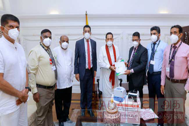 Muslim Aid Sri Lanka donates medical equipment worth Rs 30 mn for COVID treatment