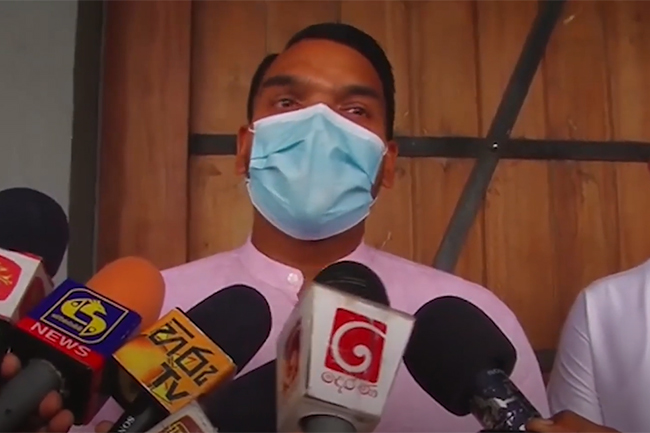 Namal says conduct of police during protests cannot be condoned