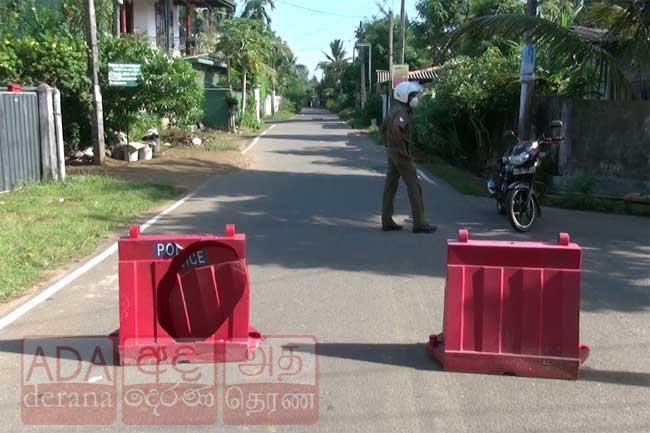 Several areas isolated in four districts