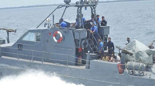 Nets of Indian fishermen allegedly damaged by naval personnel?