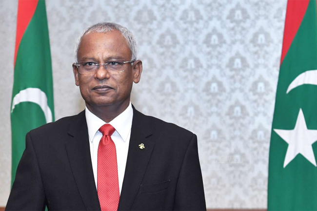 Maldives President arrives in Sri Lanka for private visit