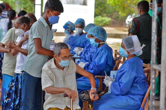 Senior citizens in Western Province vaccinated from Tuesday