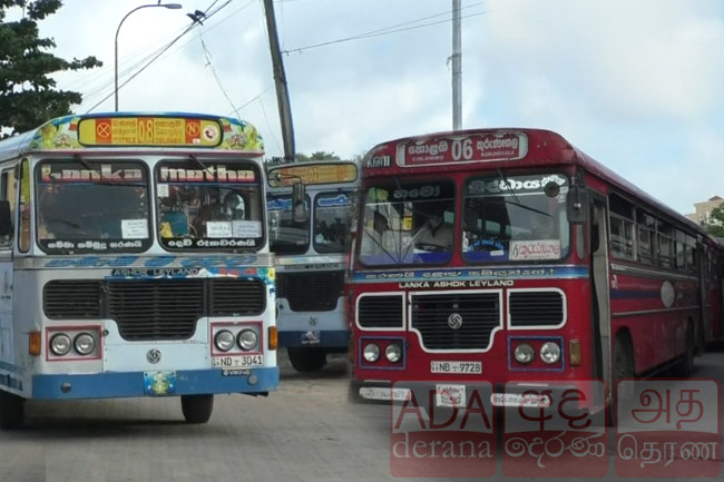 SLTB bus services back to normal