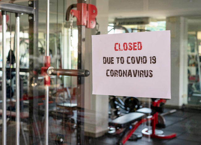 New COVID-19 guidelines- gyms, spas closed; public events banned