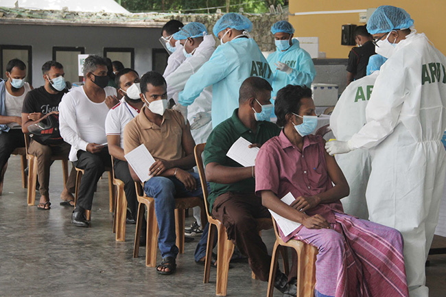 COVID vaccination programs to continue during quarantine curfew