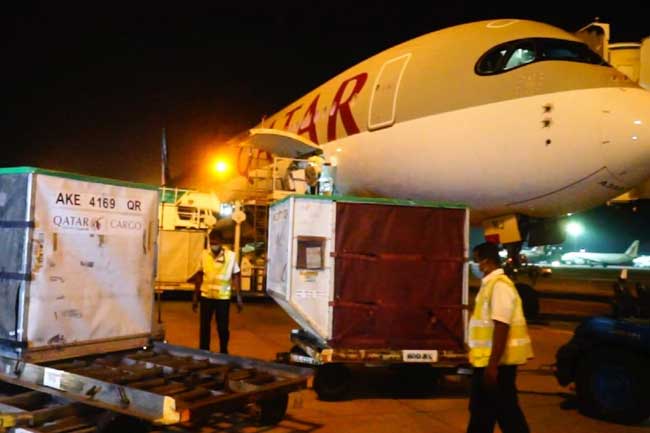 Sri Lanka receives more Pfizer jabs