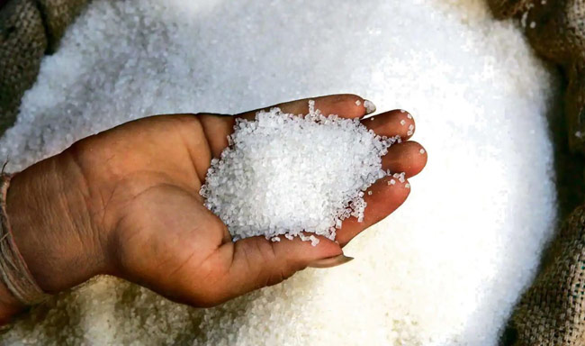 Two arrested with sugar unfit for human consumption