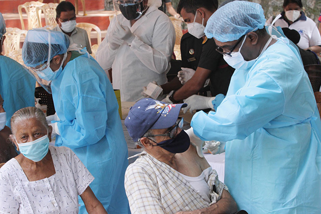 Locations of COVID vaccine centres operated by Army, Health Ministry today