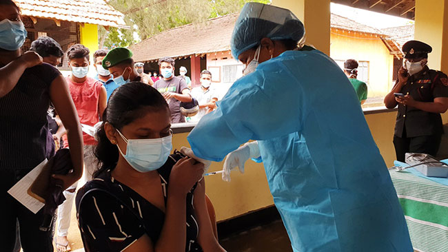Sri Lanka begins vaccination of 18-30 age group