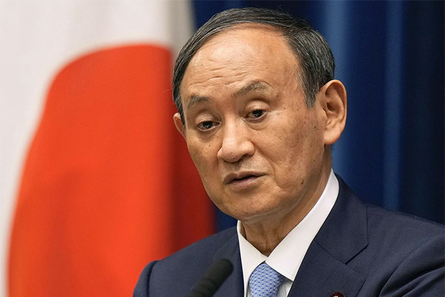 Japanese PM Yoshihide Suga to step down after one year in office