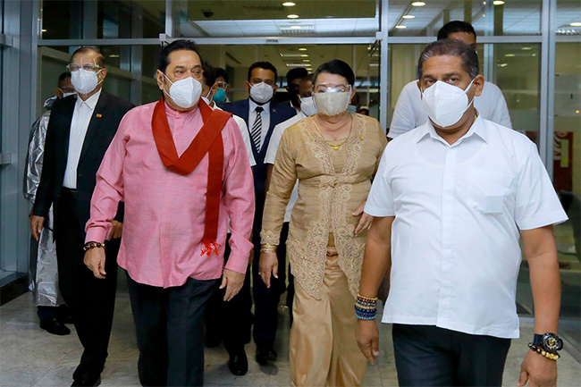 PM Rajapaksa leaves for Italy