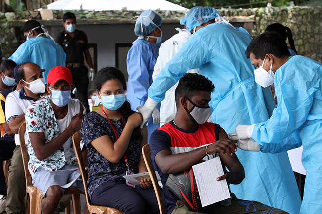 COVID vaccine centres run by Health Ministry today