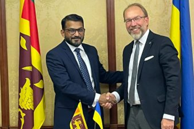 Sri Lanka discusses potential for enhancing tourism, economic ties with Ukraine