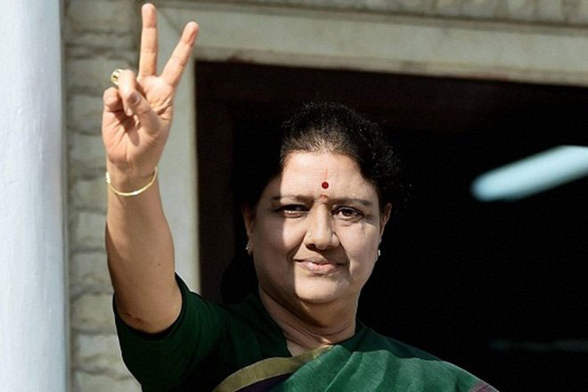 Sasikala convicted of corruption, jailed for 4 years