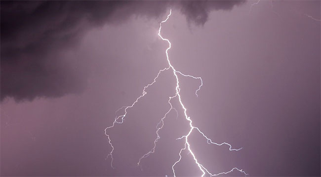 Weather advisory issued for severe lightning