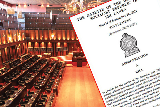 2022 Appropriation Bill tabled in Parliament