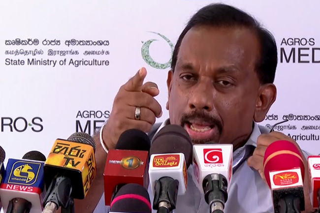 Sri Lanka will not accept fertilizer shipment containing harmful bacteria  Agri. Minister