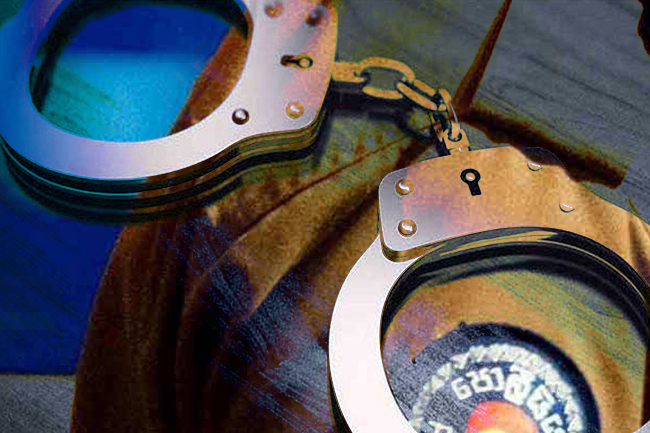Crimes OIC of Wanduramba Police arrested