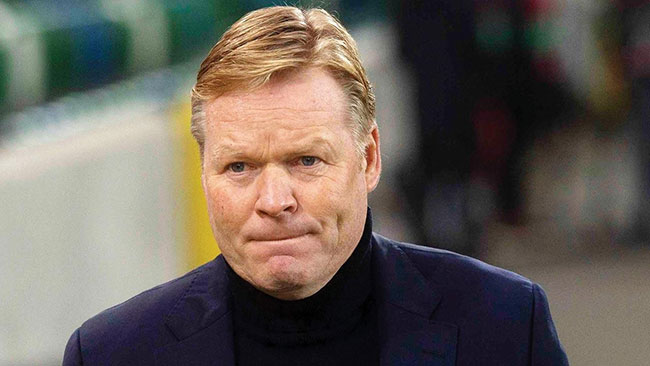 Ronald Koeman sacked as Barcelona coach