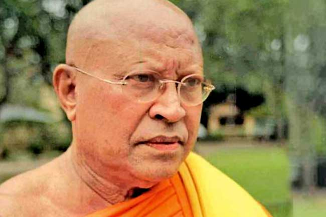 Final rites of Ven. Welamitiyawe Kusala Dhamma Thero under full state ...