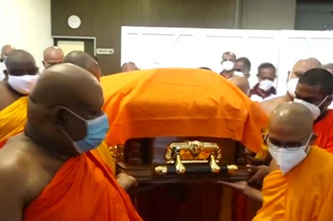 Special traffic plan for cremation ceremony of Ven. Welamitiyawe Kusala Dhamma Thero